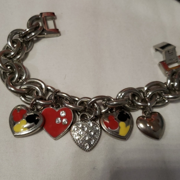 Minnie Mouse 🐭 Silver-Tone Bracelet !!! - Picture 2 of 7